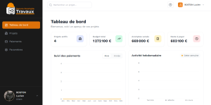 SAAS de sécurisation d'acompte client